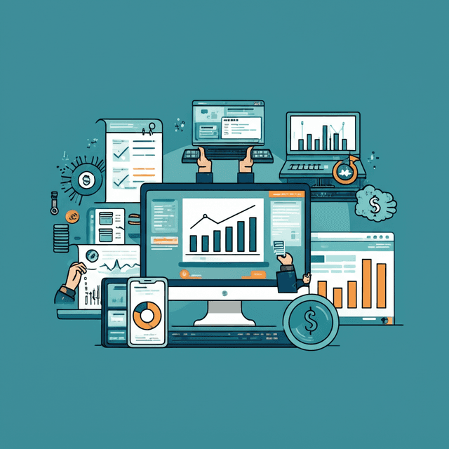 revenue cloud hero illustration